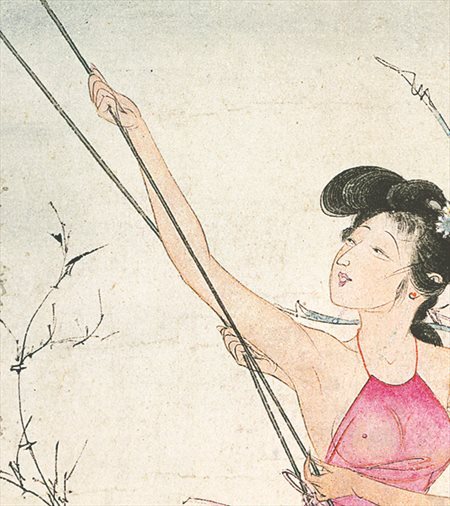 北道-胡也佛的仕女画和最知名的金瓶梅秘戏图